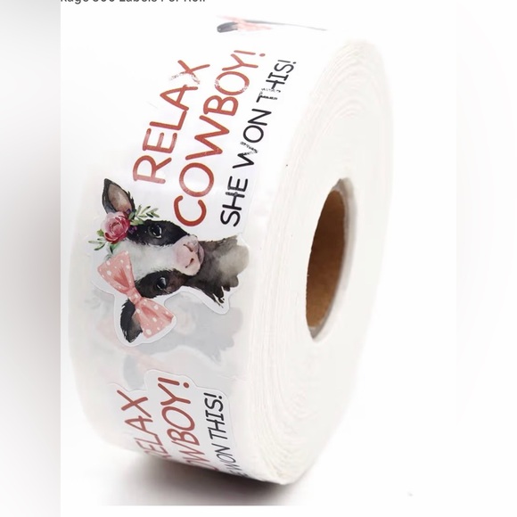 Other - Relax Cowboy She Won This Stickers